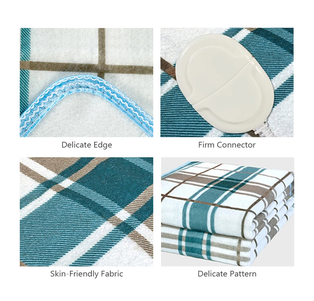 110/220V Electric Blanket Thicker Heaters Electrica Smart Control Heated Blanket Winter Carpet Mat for Home Bedroom Use