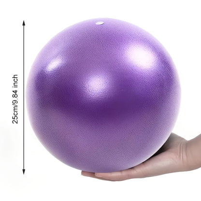 Yoga Pilates Explosion-Proof Ball Exercise Gymnastic Fitness Balance Gym Core Indoor Training Mini Balls Small Therapy Improves